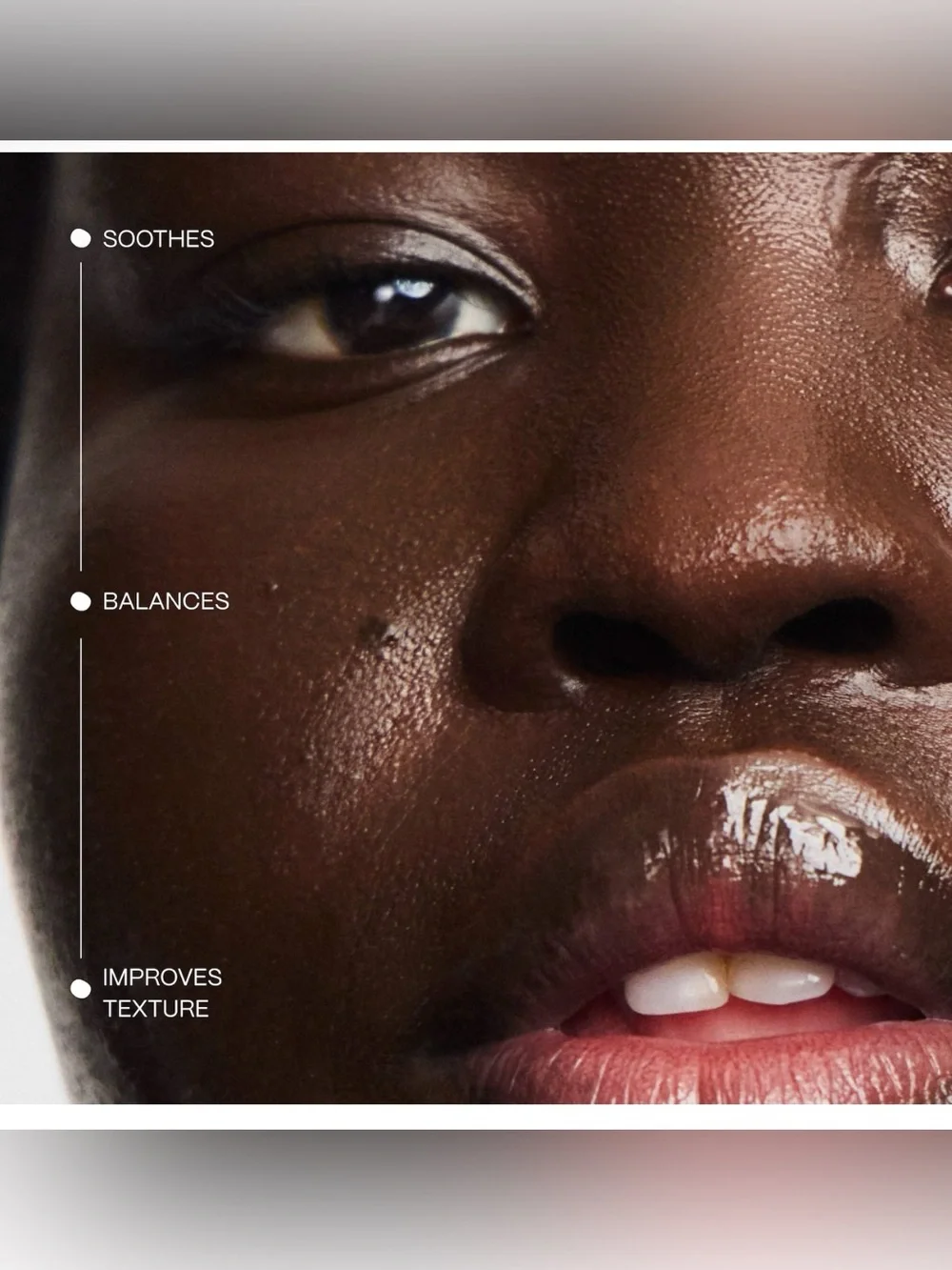 POINT OF VIEW. drench it soothing priming milk with rice water